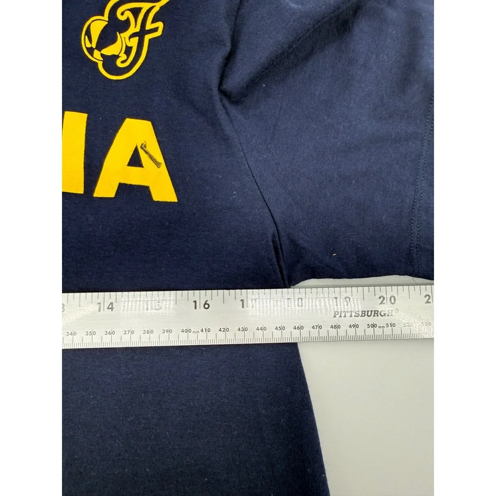 Nike Indiana Fever Caitlin Clark 22 Explorer Edition T-Shirt Navy Blue Womens  S